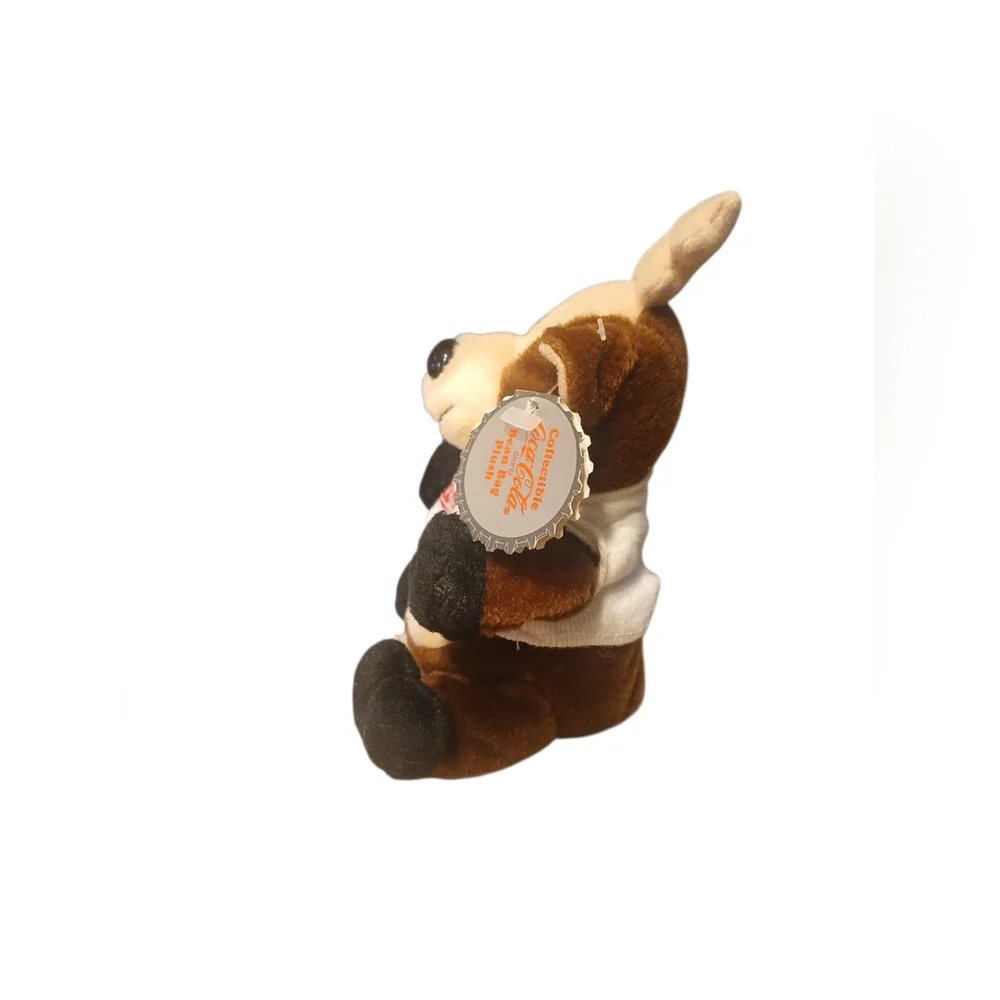 Coca-Cola Plush Reindeer with Bottle